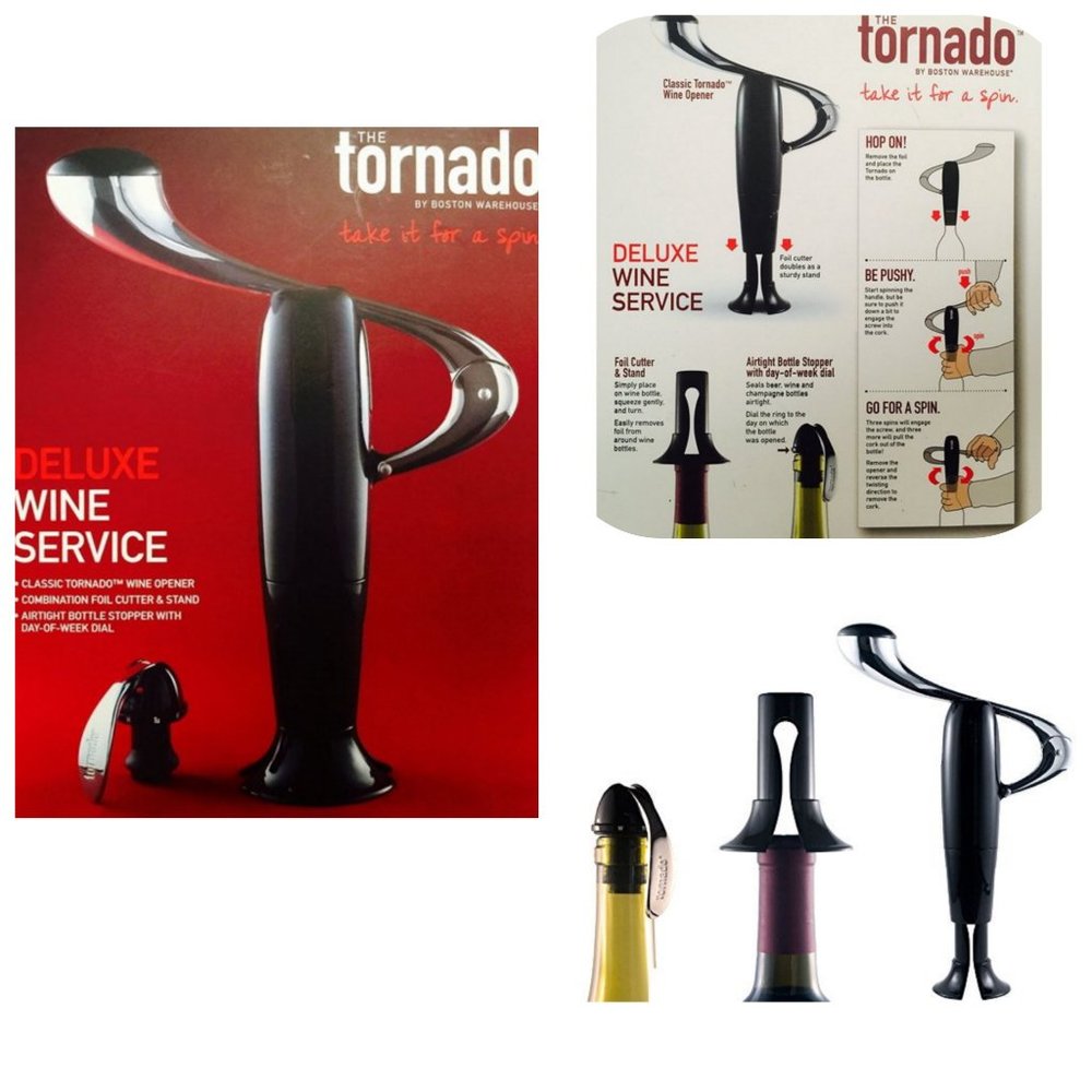 Tornado deluxe vine service by Boston warehouse new in box